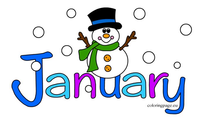 Jan. Snowman